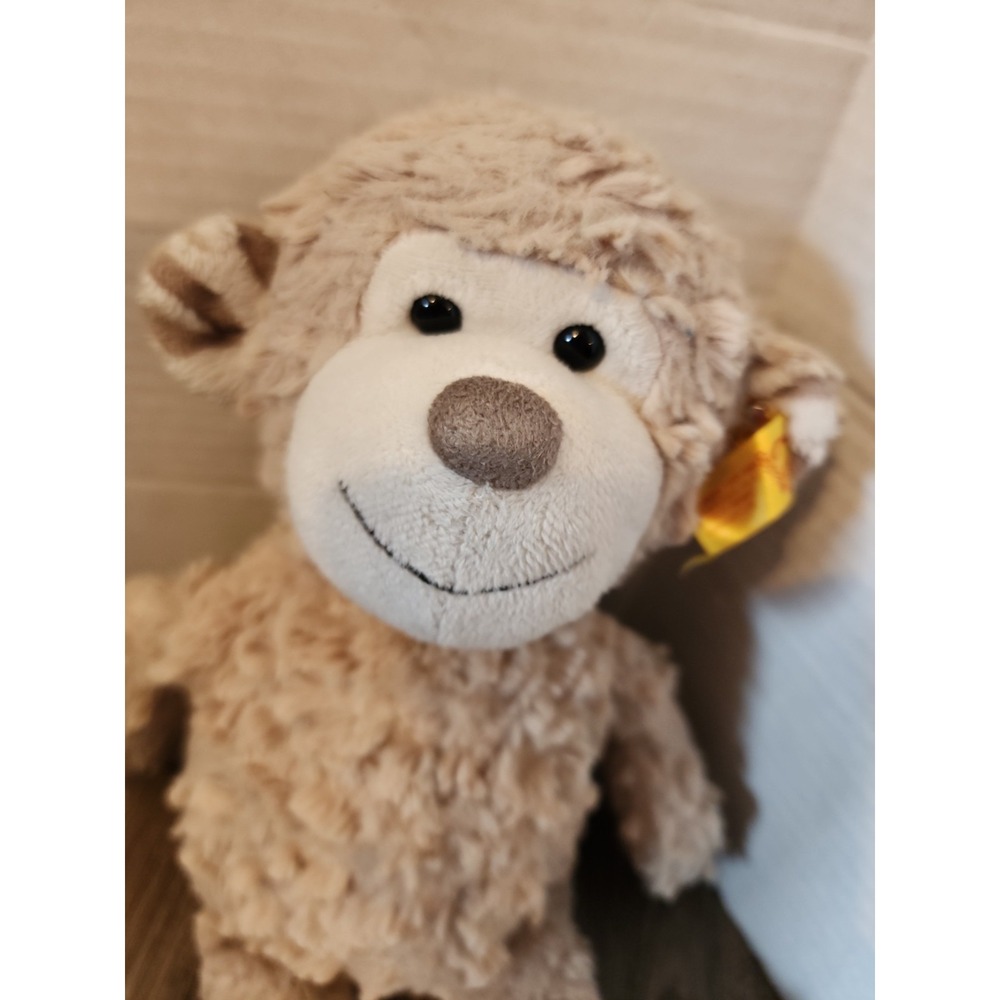 Steiff Bingo Monkey Plush Soft Cuddly Friends German Toy 060298 - 12"